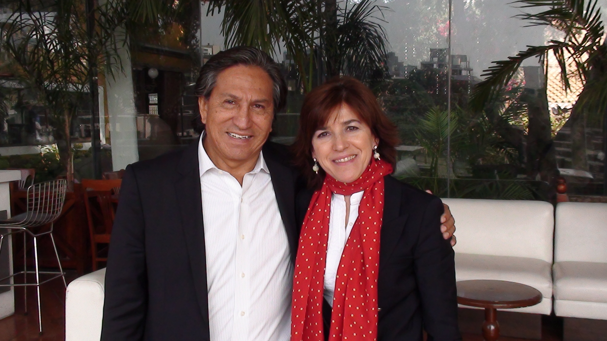 Nuestra misión electoral también estuvo con Alejandro Toledo