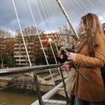 La hija de Joseba Goikoetxea, Leire Goikoetxea Rodero. No le dejaron conocer a su padre. Foto: Maite Elorza)