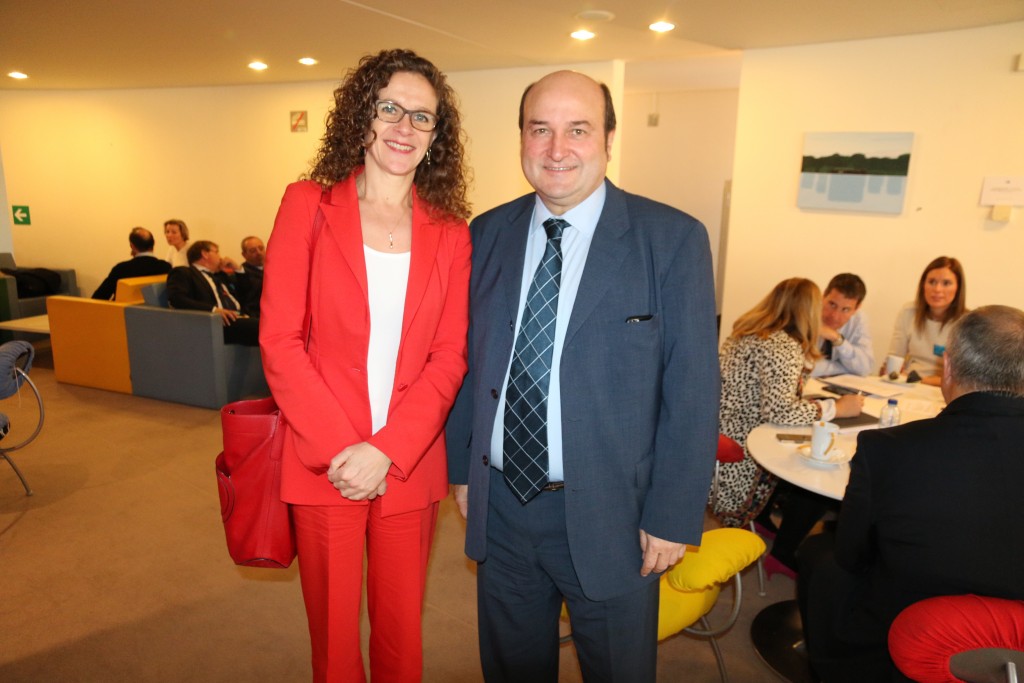 Con Sophie In t' Velt Vicepresidenta del grupo ALDE 
