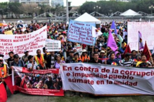 GUATEMALA: LA JUSTICIA SOCIAL ES LA CLAVE PARA DAR UNA OPORTUNIDAD A LA DEMOCRACIA.